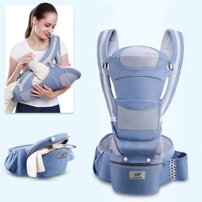 DCore Seven™ Kangaroo Mom 0-36M Ergonomic Baby & Hip Seat Carrier