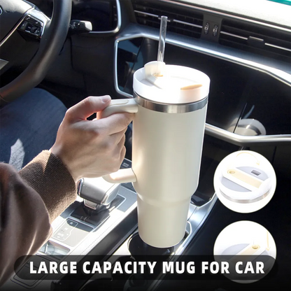 40oz Straw BPA Free Thermal Mug