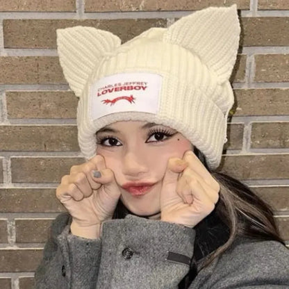 DCore Seven™  Cosplay Cat Ear Knitted Wool Hat