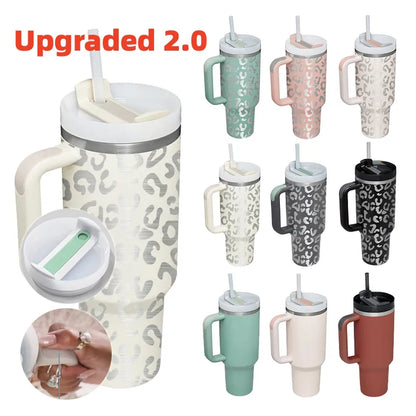 40oz Straw BPA Free Thermal Mug